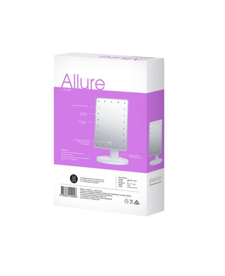 Glamour Makeup Mirror - White